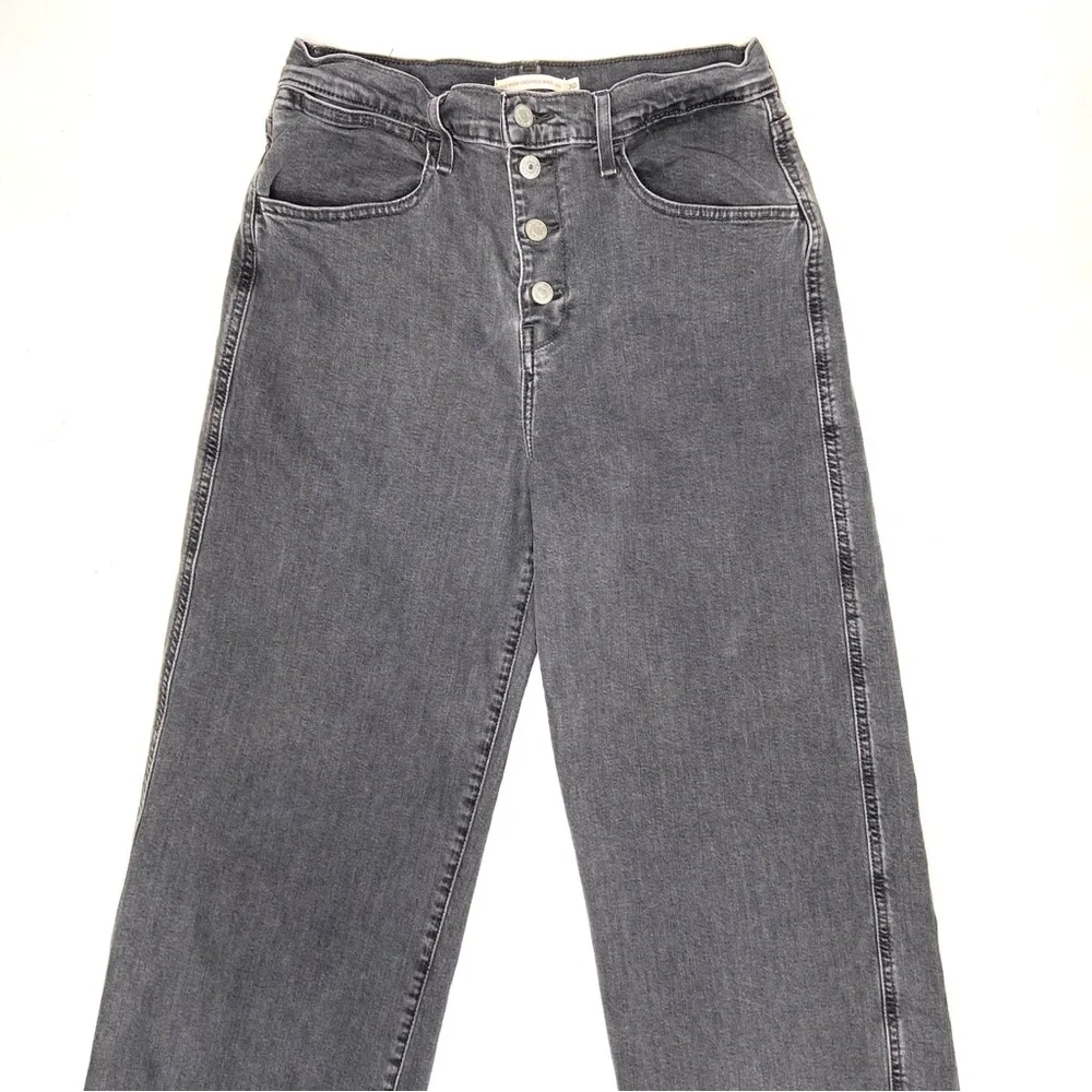 LEVI’S Mile High Cropped Wide Leg Jean